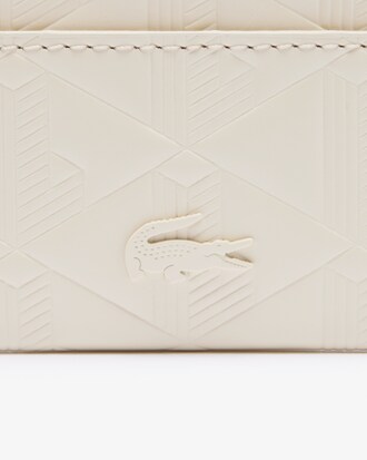 Maheki Embossed Leather Card Holder