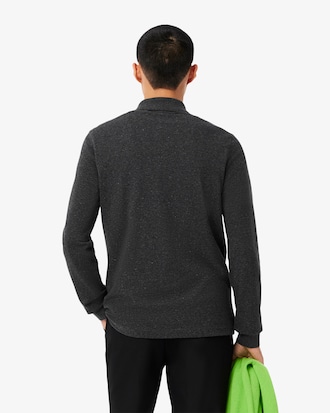 Classic Fit Long Sleeved L.12.12 Polo Shirt