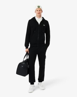 Ribbed Wool Badge Beanie