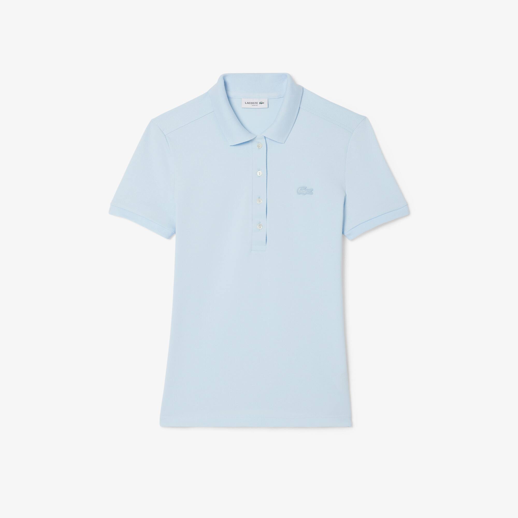 Lacoste Women's Lacoste Slim fit Stretch Cotton Piqué Polo Shirt. 1