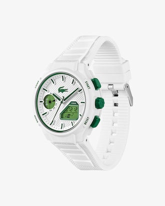 LC33 Analog and Digital Silicone Watch