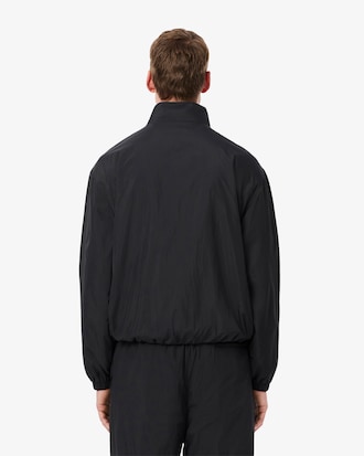 Water-Repellent Hooded Track Jacket