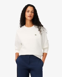 Relaxed Fit Fleece Crew Neck Sweatshirt