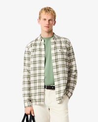Regular Fit Plaid Flannel Shirt