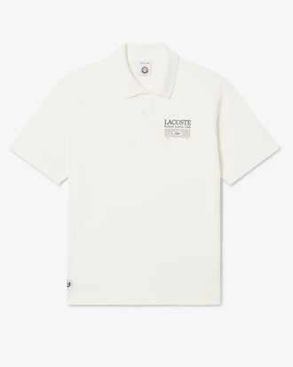 Roland-Garros Edition Petit Piqu&eacute; Polo Shirt