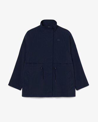 Mid Length Water-Repellent Oversized Parka