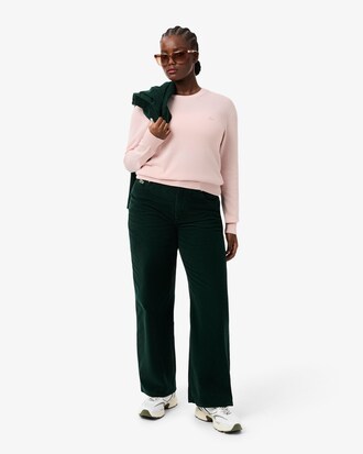 3D Knit Crew Neck Sweater