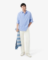 Regular Fit Striped Pinpoint Shirt