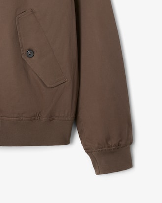 Water-Repellent Twill Harrington Jacket