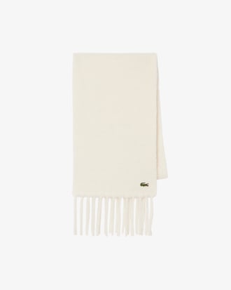 Fringed Alpaca Wool Scarf