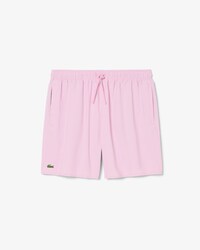 Mid Length Monochrome Swim Trunks