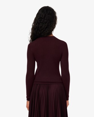 Merino Wool 3D Knit    Sweater