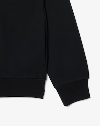 Zipped Cotton Fleece Sweatshirt