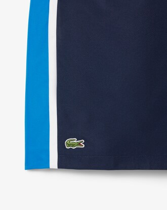 Lightweight Colour-Block Stripe Tennis Shorts