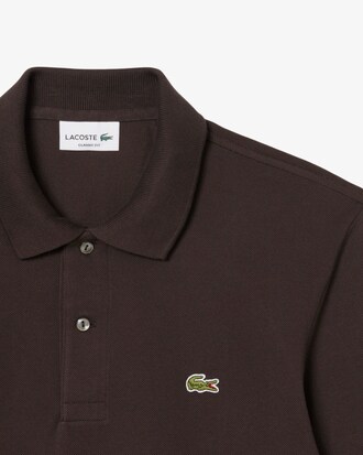 Classic Fit Long Sleeved L.12.12 Polo Shirt