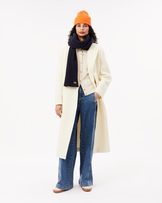 Ribbed Wool Scarf