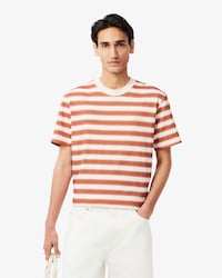 Stripe Print Jersey T-shirt