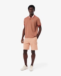 Cotton Fleece Cargo Shorts