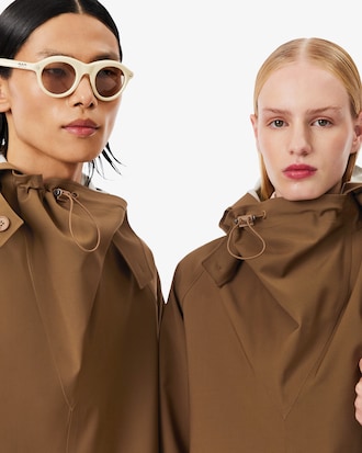 Runway Wool Blend Windbreaker