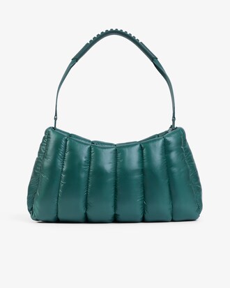 Runway Glossy Padded Nylon Purse