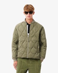 Short Water-Repellent Badge Jacket