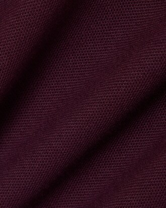 Slim Fit Embroidery Accent Stretch Piqu&eacute; Polo Shirt