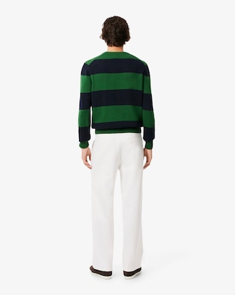Pleated Twill Sweatpants