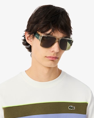 Colour-Block Fleece Sweatshirt