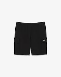 Cotton Fleece Cargo Shorts