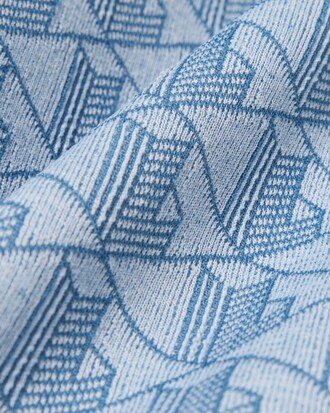 Slim Fit Monogram Jacquard Polo Dress