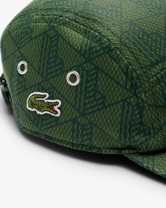 Printed Twill Jockey Cap