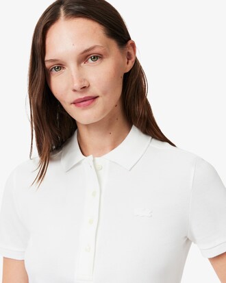 Slim Fit Stretch Piqu&eacute; Polo Dress