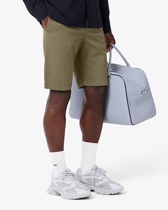 Slim Fit Stretch Cotton Chino Shorts