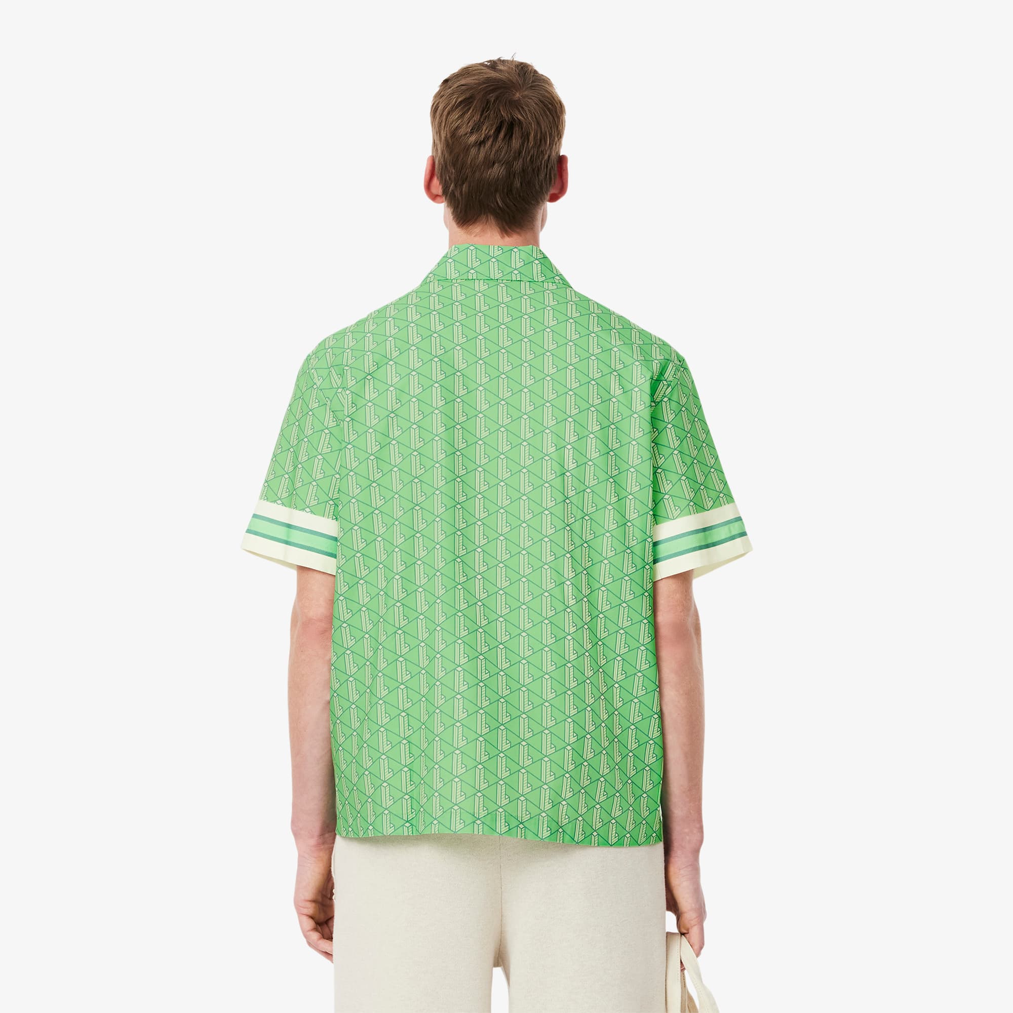 Lacoste ストレトカットモノクラムシャツ CH90940 GIQ sh4710-031-fn.