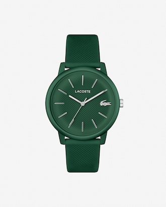 Lacoste.12.12 Move 3 Hands Watch Khaki Silicone