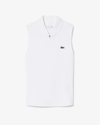 Sleeveless Ultra Dry Stretch Tennis Polo Shirt