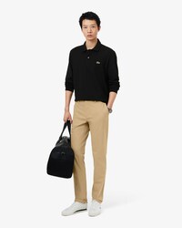 Classic Fit Long Sleeved L.12.12 Polo Shirt