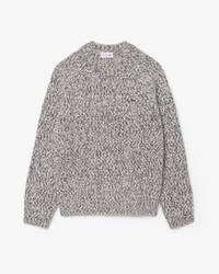 Mercerized Knit Wool Cardigan