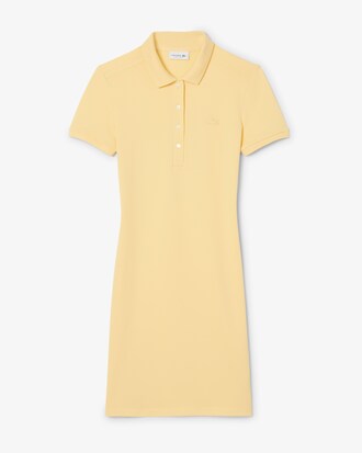 Slim Fit Stretch Piqu&eacute; Polo Dress