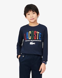 Long-Sleeved Printed T-shirt