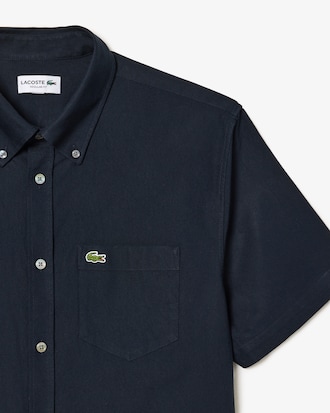 Regular Fit Short Sleeved Oxford Shirt