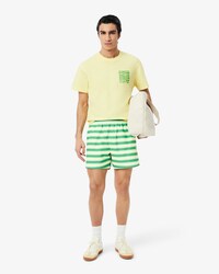 Striped Swim Trunks