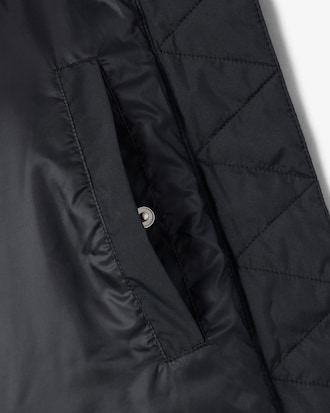 Water-Repellent Hooded Down Jacket