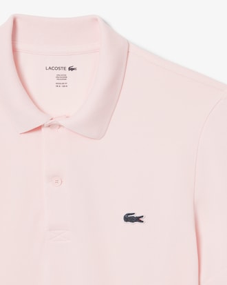 Regular Fit Cotton Blend Polo Shirt