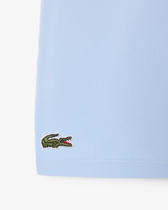 Monochrome Lined Swim Trunks