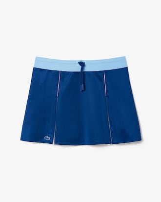 Adjustable Colour-Block Interlock Skirt