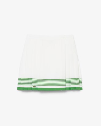 Fluid Crepe Pleated Skirt