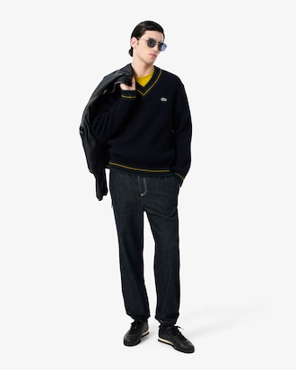Men&rsquo;s Club-Low Leather Sneakers