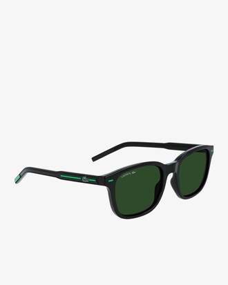 Rubber Line Rectangle Glasses