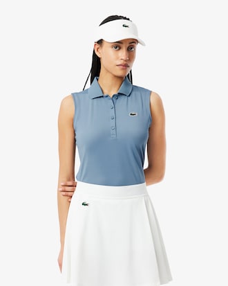 Slim Fit UV Protect Stretch Golf Polo Shirt